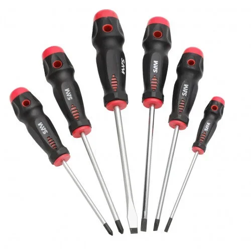 Jeu de 6 tournevis ta fente et phillips SAM OUTILLAGE – TAJ1