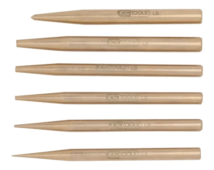 Jeu de chasses-clous BRONZEplus, 6 pièces KS TOOLS – 963.2560