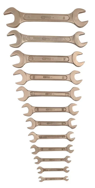Jeu de clé à fourches BRONZEplus, 8 pièces KS TOOLS – 963.7117
