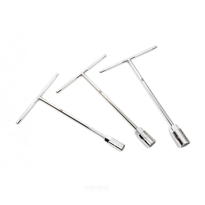 Jeu de clés en T extra-longues HBM 3 pièces 310 x 14, 17, 19 mm