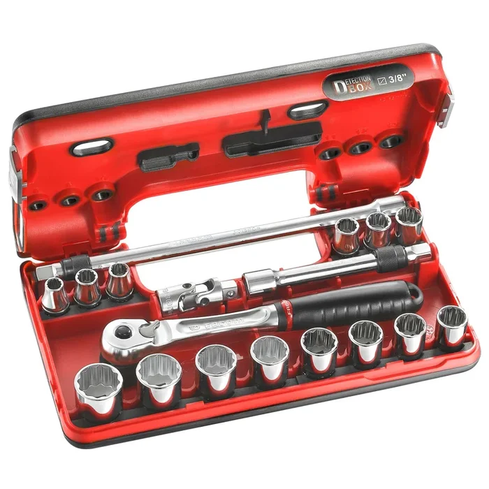 Jeu de douilles Facom JL.DBOX501 3/8&Prime; Carré 18 pièces