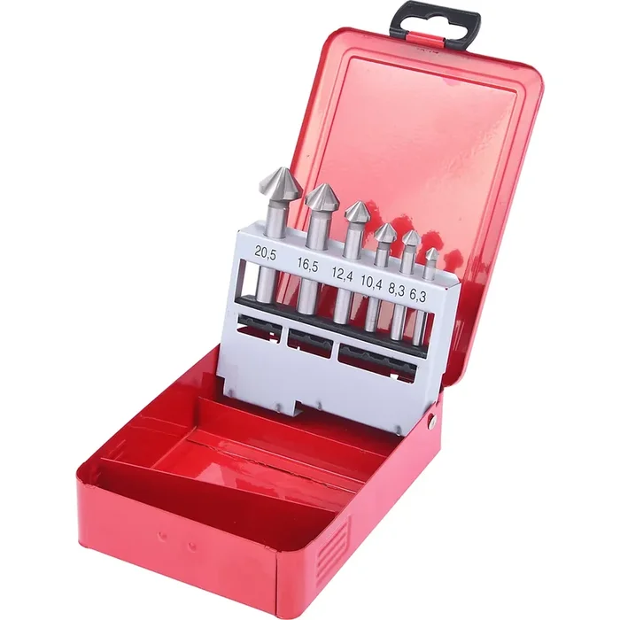 Jeu de forets hélicoïdaux et aléseurs HSS – KS Tools