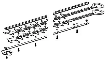 Jeu de lames hs6070
