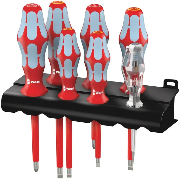 Jeu de tournevis, acier inoxydable + Rack 3160 i/7 Rack WERA – 05022728001