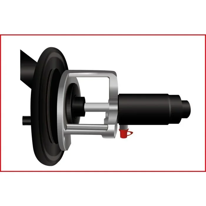 Jeu universel d’extraction de roulements, arbres de transmission, moyeux de roue KSTOOLS – 4400075