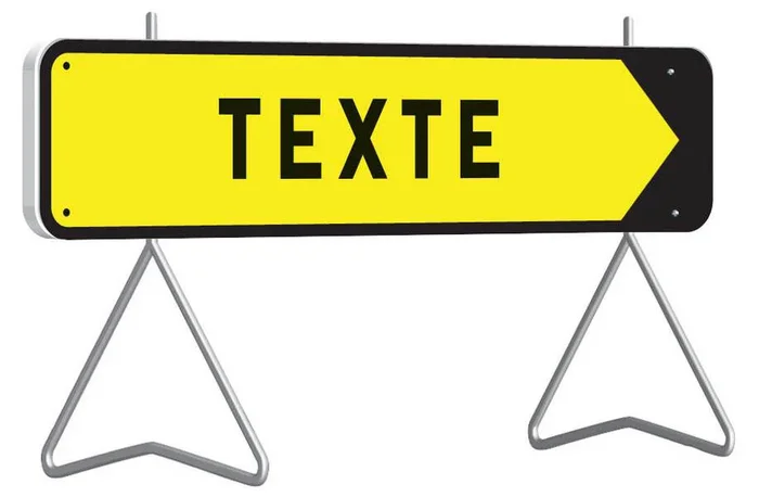 KD 1300X300 T1 TEXTE A SPECIFIER FLECHE AMOVIBLE TALIAPLAST – 526059