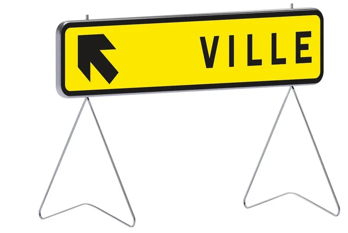 KD43c 1300X300 T1 DEVIATION VERS &lsquo;VILLE&rsquo; A GAUCHE TALIAPLAST – 526055