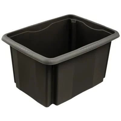 keeeper Boîte de rangement ’emil eco&rsquo;, 15 litres, graphite