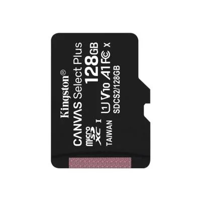 Kingston technology carte micsdxc canvas select plus 100r a1 c10 de 128 go sans adp