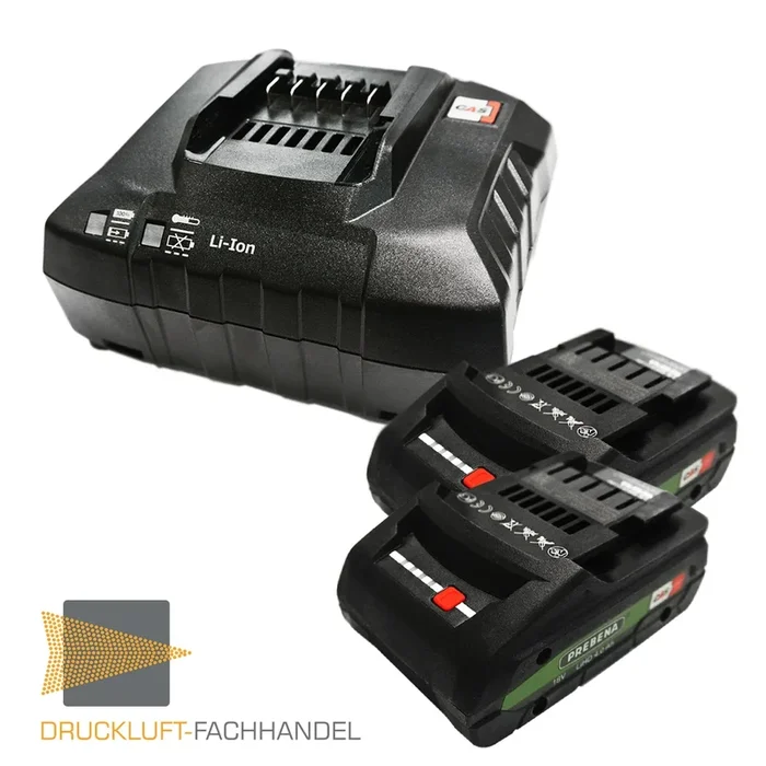 KIT D’ACCU-4,0-LiHD 2x batteries haute performance 4,0 Ah avec station de charge