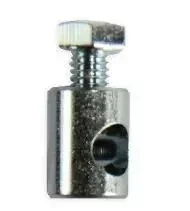 Kit de 10 serre cable+vis 1/4 pour treuil cable ø 4