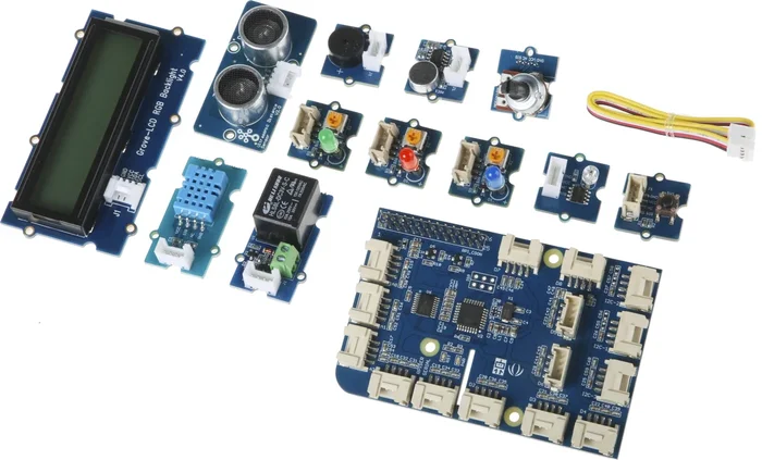 Kit de démarrage GrovePi+ 12 capteurs Grove Raspberry Pi Seeed Studio