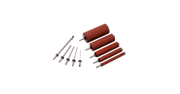 Kit de manchons et broches abrasifs Grain 80 pour toupie JWS-34KX Jet