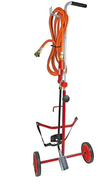 KIT DESHERBAGE COMPOSÉ D&rsquo;UN MANCHE + LANCE ACIER REF. 5502 + TUYAU DE 4,75M – EXPRESS – 6505