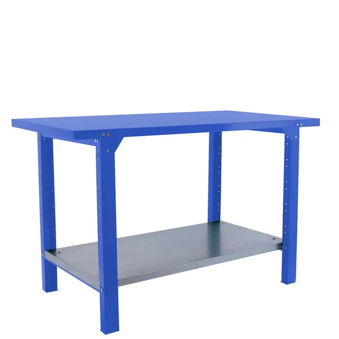 Kit établi mobile Bricolage – 830x1800x730 – 1 niveau Bleu – SIMON RACK – 8425437124792