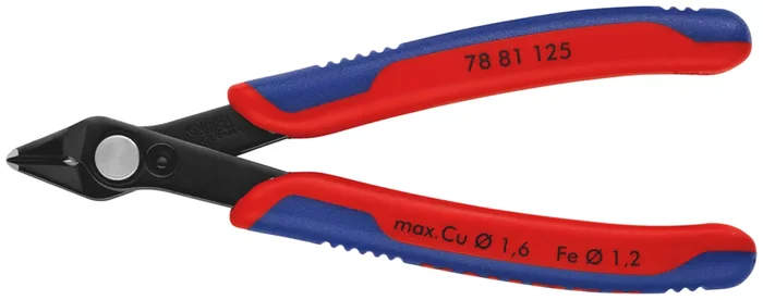 Knipex 7881125 Super-Knips Pince Latérale de Précision – Électronique – 125 mm