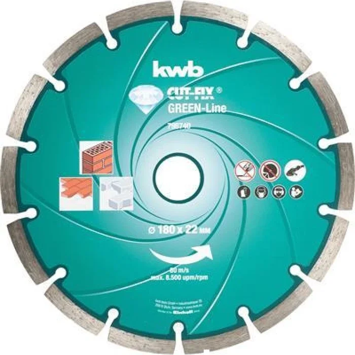 KWB Diamond Disc Green Line178Zb