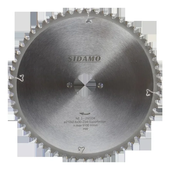 LAME CARBURE NE3 210X2,6X30-20-16 x 54 DENTS SIDAMO – 290204