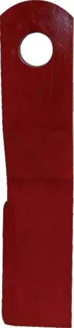 Lame de gyrobroyeur 450x90x10 mm vrillée droite adaptable Desvoys 425