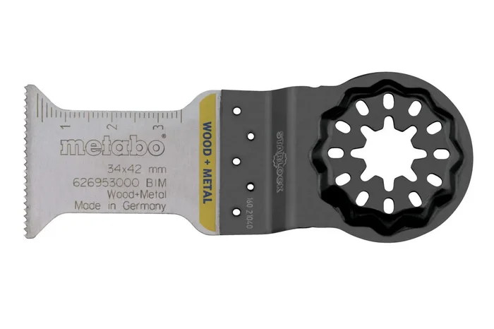 Lame de scie plongeante, bois/métal, BiM, 34 mm – METABO – 626953000