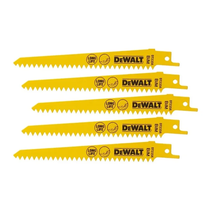 Lame de scie sabre BiM pour applications spéciales 152 mm – DT2356-QZ – DEWALT