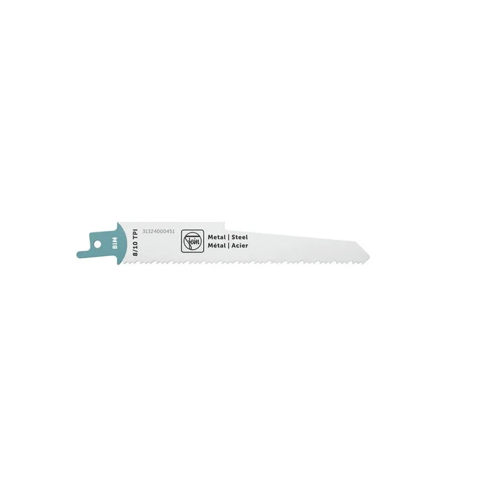 Lame de scie sabre pour métal BIM 130T8/10 MS – Pack de 3 – FEIN – 31324000451