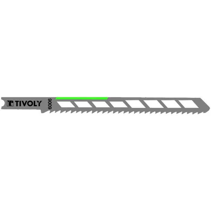 Lame de scie sauteuse -Laser cut -Pour bois dur massif -Attache U / L: 100 / H: 75 / Droite TIVOLY – XT505326006