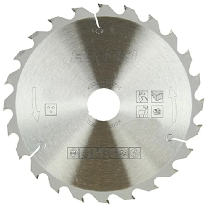 Lame de scie TCT 125×20 Z18 (1mm) pour bois – HIKOKI – 4100031