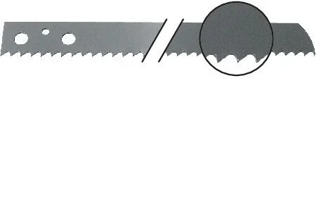 Lame droite – L300mm – dents 6.3mm FEIN – 63503071009