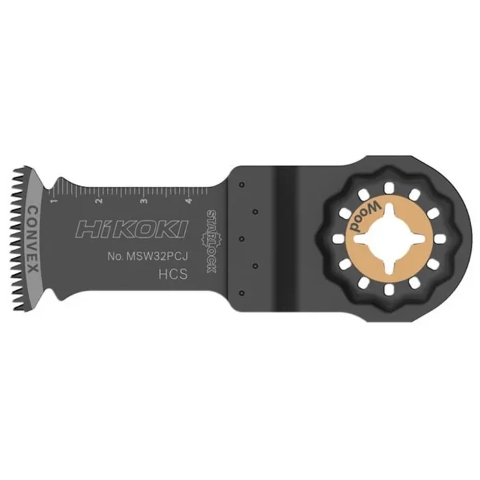 Lame multi tool blad Starlock MSW32PCJ 32 x 50mm – Lot de 5 – HIKOKI – 782736