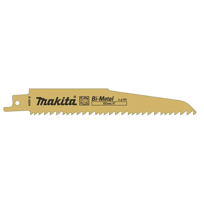 LAME RECIPROSAW BOIS & METAL 5-8 TPI MAKITA – B43234