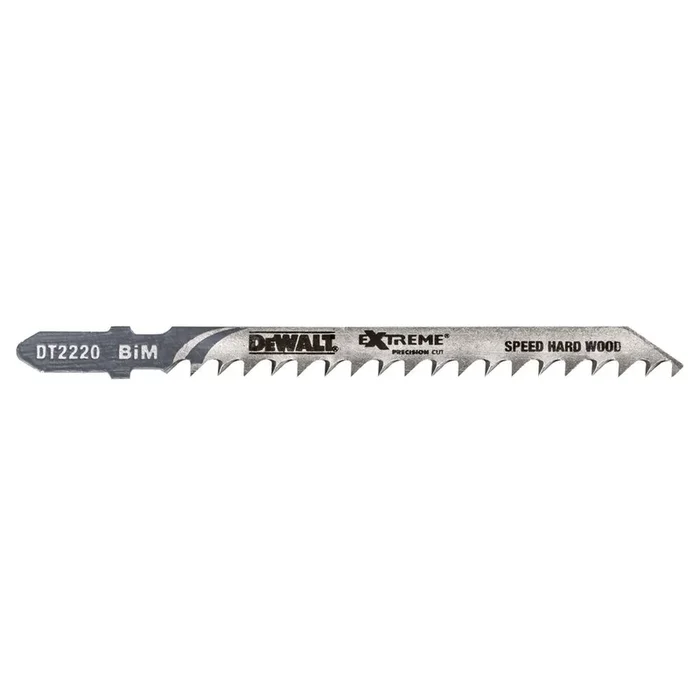 Lame scie sauteuse XPC denture rectifiée BiM profondeur de coupe <60mm attache T - DT2220-QZ - DEWALT