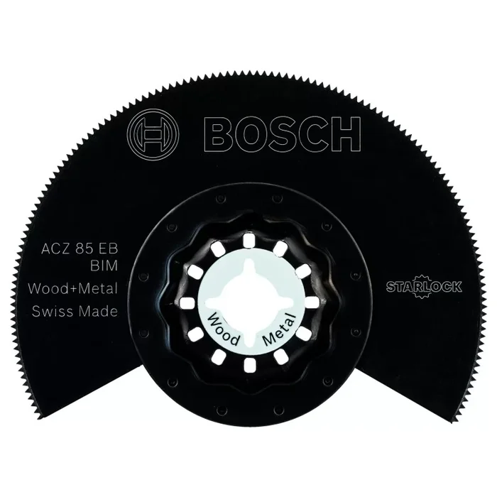 Lame segment Starlock ACZ 85 EB Bosch pour bois et metal
