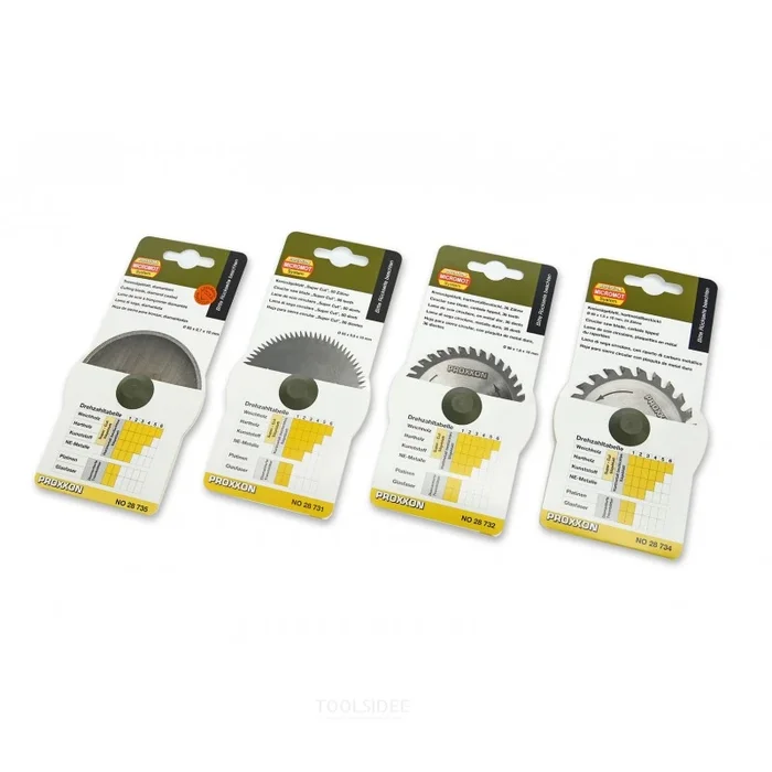 Lames de scie circulaire proxxon pour scie à onglets kgs 80