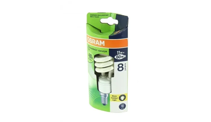 Lampe Fluocompact E14 Globe 60 W DULUXSTAR – OSRAM