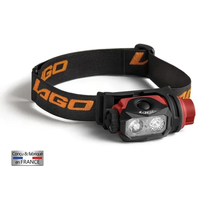 Lampe frontale rechargeable IXO1.0 – 3 faisceaux