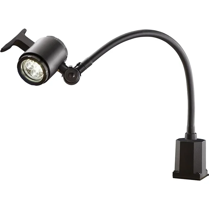 Lampe industrielle à diodes LED et bras flexible IP65