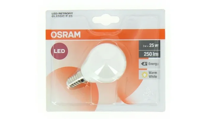 Lampe LED E14 Standard 25 W LED RETROFIT CLASSIC – OSRAM