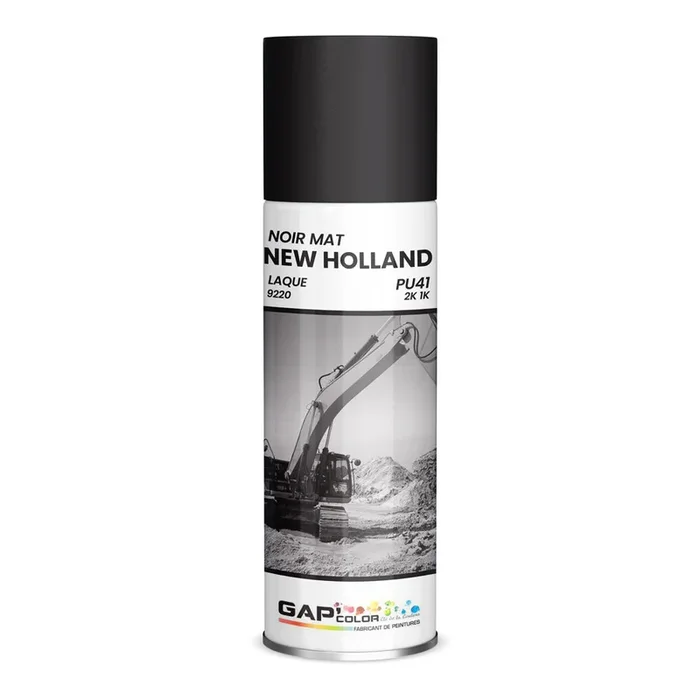 LAQUE PU41 MAT 2K1K NOIR NEWH 9220 5KG