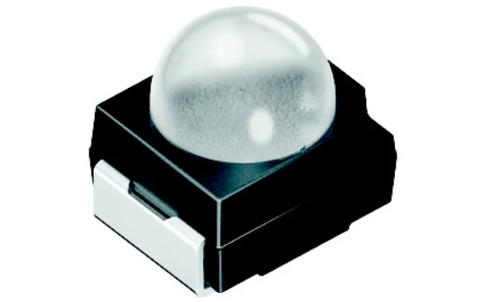 LED Blanc, CMS, PLCC 2, 2,7 V