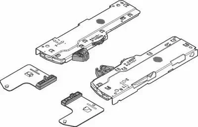 LÉGRABOX hauteur F : 257 mm – inox anti-traces