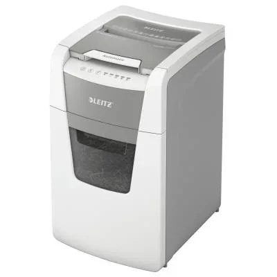 Leitz 80130000 destructeur de papier destruction croisée 22 cm gris, blanc