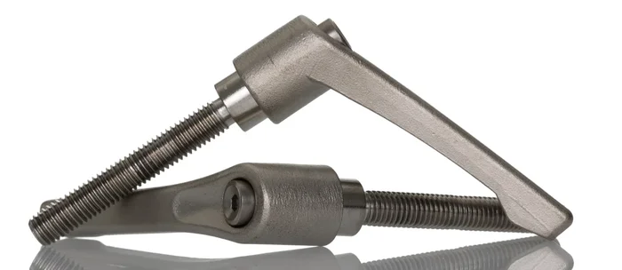 Levier de serrage RS PRO, , filetage M10, Mâle L. 63mm