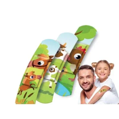 Lifemed Pansement pour enfants ‘Animaux’, 40, boîte en métal
