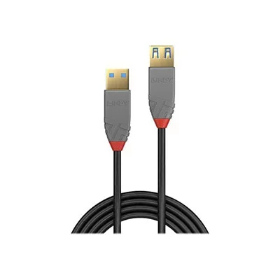Lindy 36762 câble usb usb 3.2 gen 1 (3.1 gen 1) 2 m usb a noir