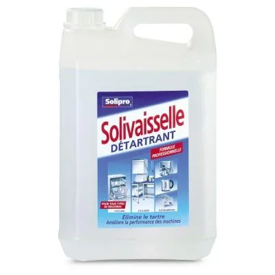 Liquide détartrant lave-vaisselle Solipro Solivaisselle – 5 L