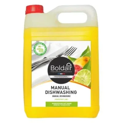 Liquide vaisselle Boldair – Parfum citron – Bidon de 5 L