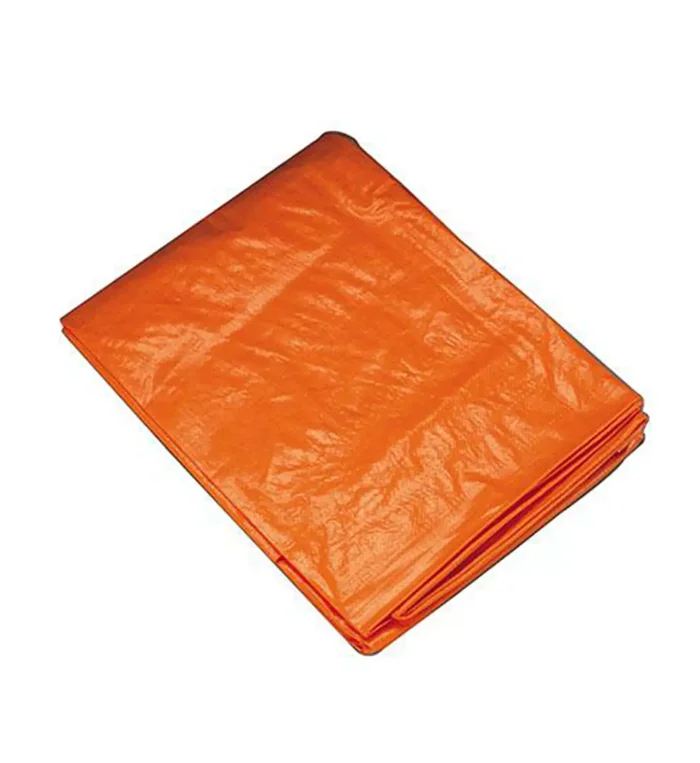 Little Jumbo 34100304 Bâche – Orange – 3 x 4 m – 100 gr/m² – avec œillets en acier