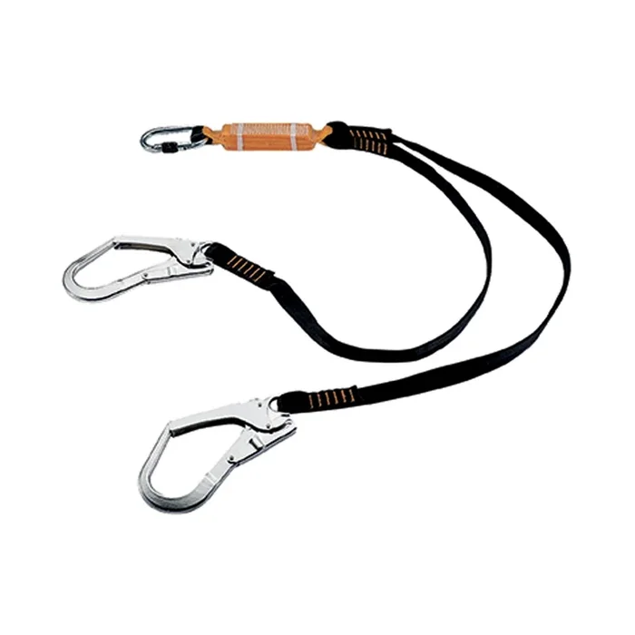 LONGE DOUBLE ANTICHUTE 2 CONNECTEURS – KAPRIOL – 27906