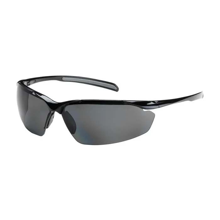 Lot de 12 Lunettes de protection polarisée anti-rayures Commander noir – Bouton Optical – 250-33-0041-EN